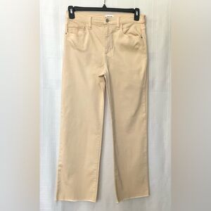 Sneak Peek light yellow Wide Leg Jeans